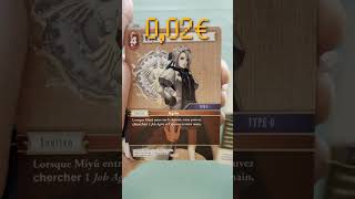 UNBOXING BOOSTER FINAL FANTASY FROM NIGHTMARE FR 31072024 [upl. by Estele]