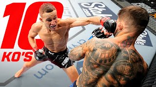 Top 10 Flyweight Knockouts in UFC History [upl. by Nelaf79]