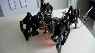 Theo Jansen Based Autonomous Robot [upl. by Nacnud]