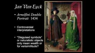 ARTH 20204007 Jan van Eyck 5 Arnolfini Double Portrait [upl. by Artinad216]