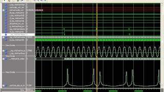 62 FFT xilinx IP core based top module simulation results [upl. by Tnomed778]