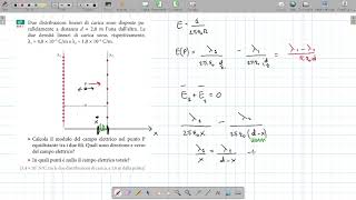 Campo elettrico  distribuzioni di carica  03 [upl. by Leela]
