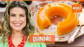 QUINDIM aprenda a fazer sobremesa clássica em versão grande  Rita Lobo  Cozinha Prática [upl. by Oiratnom]