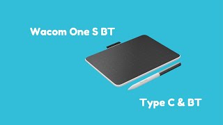 Wacom One S 6quot Small Bluetooth Graphics Drawing Tablet [upl. by Johppah]