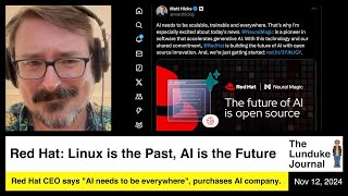 Red Hat Linux is the Past AI is the Future [upl. by Feenah]