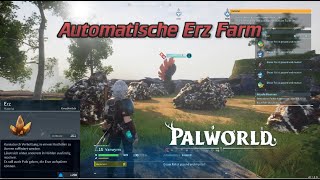 Palworld Mats Farmen Automatische Erz Farm [upl. by Ervin]