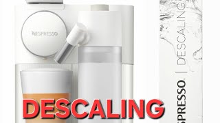 How to Descale Nespresso Coffee Machine [upl. by Hnacogn680]