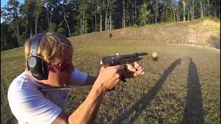 Slow Motion Full Auto Beretta 93R [upl. by Nyroc]