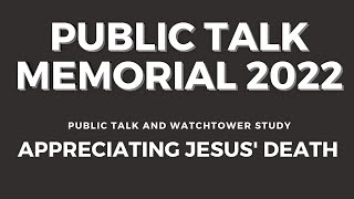 JW Public Talk Memorial Talk 2002 [upl. by Aissirac595]