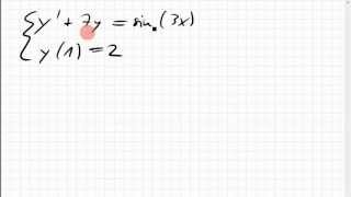 10B17 Differentialgleichung zum Üben [upl. by Eelana]