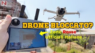 Esclusiva Test con il nuovo File JSON di dflight Zone Rosse bloccano il drone DJI [upl. by Amal]