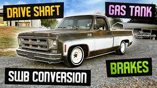 Budget Shop Truck WILL IT DRIVE AGAIN 1976 GMC SHORTBED Conversion [upl. by Uzzi136]