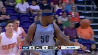 Memphis Grizzlies vs Phoenix Suns  March 21 2016 [upl. by Ajroj499]