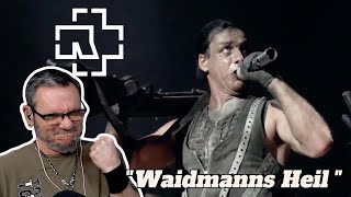 Rammstein  Waidmanns Heil Live in New York 2010  First Time Reaction [upl. by Jefferey]