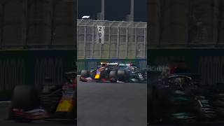 Hamilton amp Verstappen Collide 🔥 [upl. by Acilegna444]