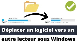 Déplacer un logicieljeu installé vers un autre lecteur dans Windows 1011 [upl. by Ahsini807]