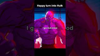 Happy turn into Hulk S02E03 shorts series whatif [upl. by Aihsekan]