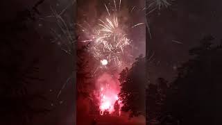 Firework Finale🔥🎆🤩Erkelenz Kirmes 2024 fireworks feuerwerk final salute heavy kirmes firework [upl. by Cestar453]