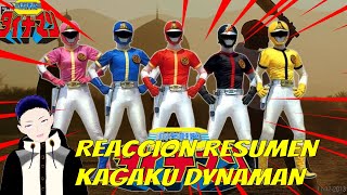 😎VTUBER REACIÓN HISTORIA DE KAGAKU SENTAI DYNAMAN RESEÑA [upl. by Cedar]