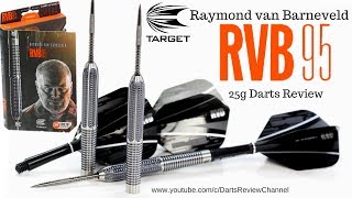 Target Raymond van Barneveld RVB 95 25g darts review [upl. by Jo-Anne]