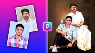 Imaginary Art Photo Editing Tutorial in PicsArt Tamil  Restoration Photo Editing In PicsArt [upl. by Pergrim166]