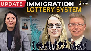 Updates on Immigration Lottery System  David H Nachman  Ludka Zimovcak  Aashmeeta  JUS TV [upl. by Notlil206]