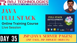 Day 35  Java Full Stack Online Training Course Live  06th June 2024 [upl. by Darsey]