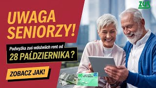 28 października ZUS ogłasza podwyżkę rent dla wdów – czy NOWE świadczenia poprawią Twoje życie [upl. by Anuahsat]