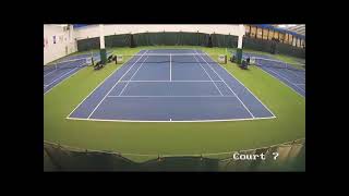 John and Fay Menard YMCA Tennis Center Court 7 Live Stream [upl. by Ahsam]