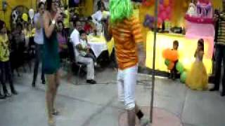 EL PAYASO CAGUAMITA HACIENDO PARODIA DE PIMPINELA A ESA [upl. by Ellenod]