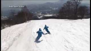 Fun Fun Skiing in Myoko yodel ski formation [upl. by Merlin71]