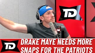 New England Patriots QB Drake Maye needed to play more [upl. by Mab]