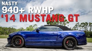 VMP Performance  NASTY 940 rwhp Ford Mustang GT Convertible California Special [upl. by Attesoj449]