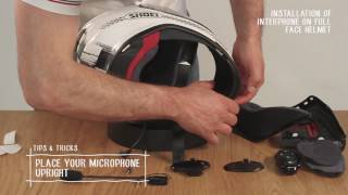 Interphone Tutorial 1 How to Install Intercom on Helmet [upl. by Annoek]