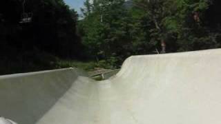 Alpine Slide  Jiminy Peak Mountain Resort [upl. by Yanej]