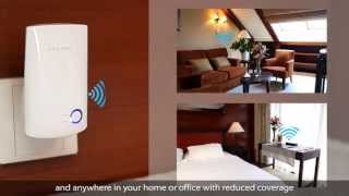 TPLink 300Mbps Universal WiFi Range Extender TLWA850RE [upl. by Alrahc]