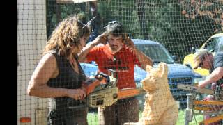 Cooks Forest Chainsaw Carvers Roundup 2012 [upl. by Ewart]