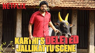 Karthi FONDLY Recalls Jallikattu Memories 🥹 Ft Arvind Swami  Deleted Scene  Meiyazhagan [upl. by Ssac905]