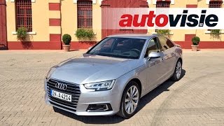 New Audi A4 2015  review by Autovisie TV [upl. by Truk]