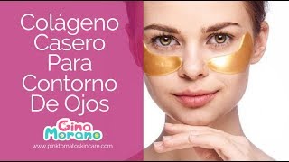 Colágeno Casero Para Contorno De Ojos [upl. by Arten]