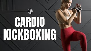 🔥 Fat Burning CARDIO KICKBOXING Workout [upl. by Scribner]