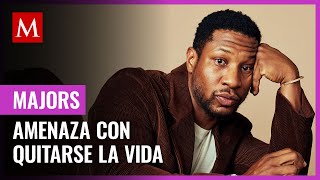 Jonathan Majors actor de Marvel amenazó a su novia con suicidarse si pedía ayuda por violencia [upl. by Adnomal129]