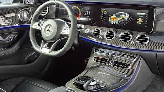 AMG E63 INTERIOR Review In Detail Mercedes AMG E63S INTERIOR 2017 CARJAM TV HD [upl. by Barny]