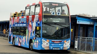 Stagecoach Skegness new scoop the Seasider 12037 BLZ 1424 [upl. by Rehpetsirhc]