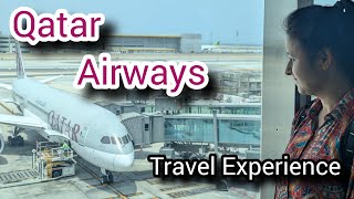 My Qatar Airways Travel Experience  Dublin to Doha [upl. by Obellia]