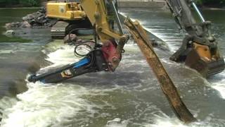 Robert Street Dam Removal  Part 1 [upl. by Altheta]