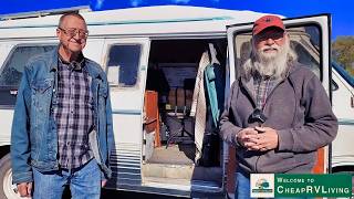 Van Life Freedom Living Off 1500 Social Security in a 1991 Conversion Van [upl. by Vivia]