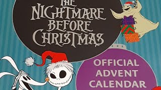 The Nightmare Before Christmas Official Advent Calendar 🎄 [upl. by Gaulin]