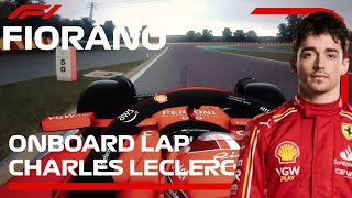 Charles Leclerc Testing SF24 Evo Around Fiorano  F1 2024  Assetto Corsa [upl. by Sutniuq]