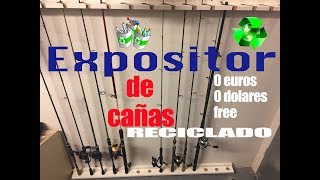 🔵 como guardar tus cañas de pesca FÁCIL Y GRATIS [upl. by Nitnelav]